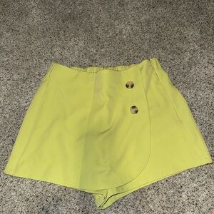 Love Tree Lime Green Women's Skorts